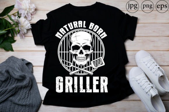 Funny BBQ Art Graphics for T-Shirt Designs