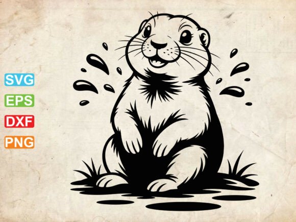 Marmot SVG & Clipart for Crafts and Graphics