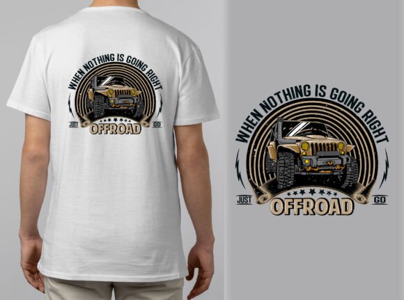 Off Road Car Design: T-Shirt Designs & Graphics